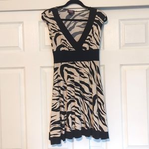 Zebra Print Dress